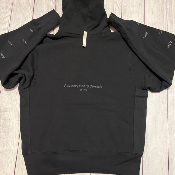 Kith x Advisory Board Crystals Holograph hoodie size M - Picture 5 of 6